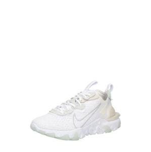 Nike Sportswear Nízke tenisky 'React Vision'  biela / béžová / svetlosivá