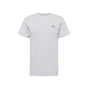 DEDICATED. T-Shirt 'Stockholm'  sivá melírovaná