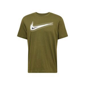 Nike Sportswear Tričko  námornícka modrá / olivová / biela