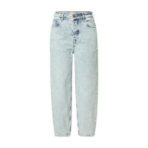 River Island Džínsy 'BARREL HIGH RISE ACID GUY'  modrá denim