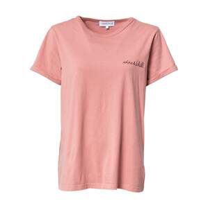 Maison Labiche T-Shirt 'Poitou'  staroružová / čierna