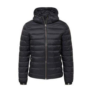 Superdry Prechodná bunda 'Fuji'  čierna / biela