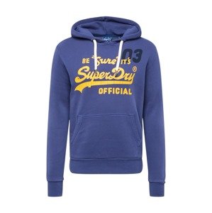 Superdry Mikina  oranžová / biela / námornícka modrá