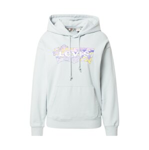 LEVI'S Mikina 'GRAPHIC STANDARD HOODIE BLUES'  kráľovská modrá / svetlomodrá / limetková / svetloružová / biela