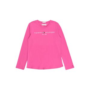 TOMMY HILFIGER Tričko  fuksia / biela / červená / námornícka modrá