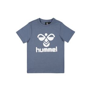 Hummel Tričko 'TRES'  modrosivá / biela