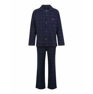 Polo Ralph Lauren Dlhé pyžamo  béžová / námornícka modrá