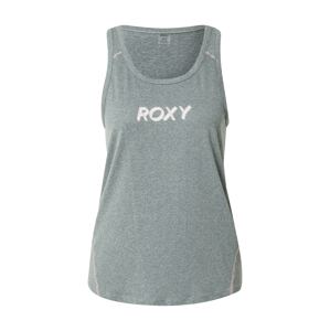 ROXY Športový top 'KEEPS ME GOING'  antracitová / biela / ružová