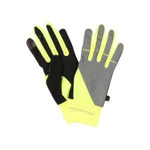 ENDURANCE Športové rukavice 'Mingus'  neónovo žltá / sivá / čierna