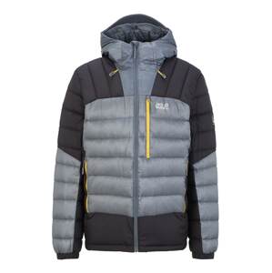 JACK WOLFSKIN Outdoorová bunda 'North Climate'  antracitová / sivá