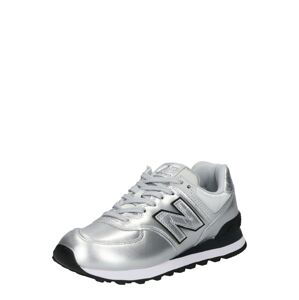 new balance Nízke tenisky  strieborná / čierna / biela