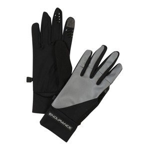ENDURANCE Športové rukavice 'Mingus'  čierna / sivá
