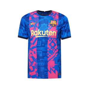 NIKE Dres 'FC Barcelona 21-22 3rd'  kobaltovomodrá / ružová / žltá / čierna