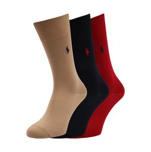 Polo Ralph Lauren Socken  červená / tmavomodrá / piesková