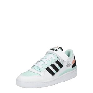 ADIDAS ORIGINALS Nízke tenisky 'Forum'  biela / mätová / čierna / broskyňová