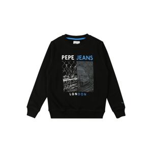 Pepe Jeans Mikina 'JONAS'  tmavomodrá / biela / sivá / modrá