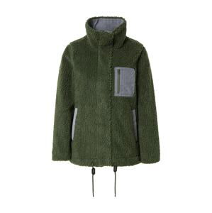 Madewell Fleecejacke  tmavozelená