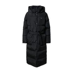Tommy Jeans Zimný kabát  čierna