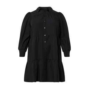 Forever New Curve Košeľové šaty 'Monica'  čierna