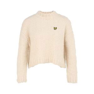 Lyle & Scott Pullover 'Boucle'  krémová