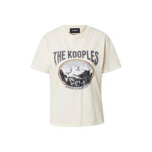 The Kooples Tričko  krémová / čierna / biela / staroružová / žltá