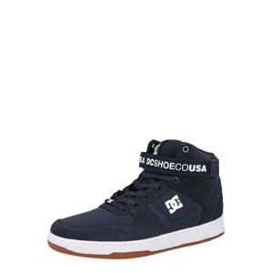 DC Shoes Členkové tenisky 'PENSFORD'  námornícka modrá / biela