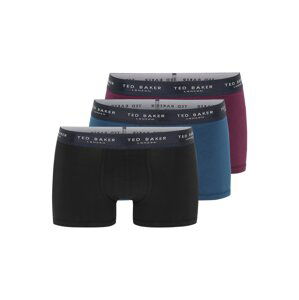 Ted Baker Boxershorts  kráľovská modrá / čierna / farba lesného ovocia