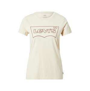 LEVI'S Tričko 'THE PERFECT TEE NEUTRALS'  krémová / pastelovo červená