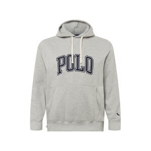 Polo Ralph Lauren Big & Tall Sweatshirt  svetlosivá / tmavomodrá / biela