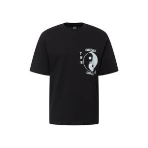 Volcom T-Shirt  čierna / biela melírovaná