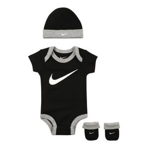 Nike Sportswear Set  sivá melírovaná / čierna / biela