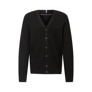 TOMMY HILFIGER Strickjacke  čierna