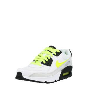 Nike Sportswear Tenisky 'Air Max 90 LTR'  biela / čierna / neónovo žltá