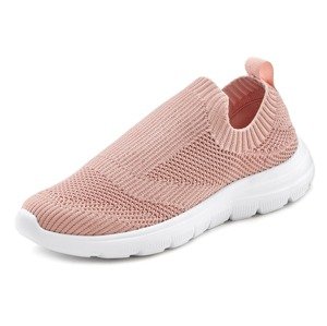 LASCANA Slip-on obuv  staroružová