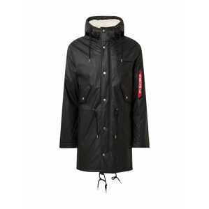 ALPHA INDUSTRIES Prechodná parka  čierna