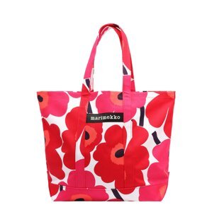 Marimekko Shopper 'PERUSKASSI PIENI UNIKKO'  biela / červená / ružová / čierna