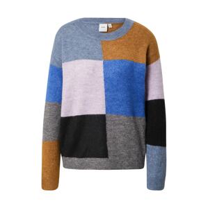 ICHI Pullover  'Ihkamara'  sivá / modrá / ružová / čierna