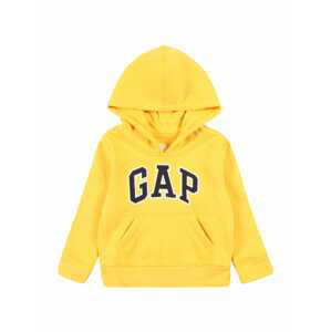 GAP Sweatshirt  žltá / námornícka modrá