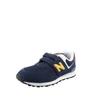 new balance Tenisky  námornícka modrá / biela / zlatá žltá / malinová