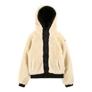 Brunotti Kids Fleecejacke 'Chiyano'  čierna / svetlobéžová