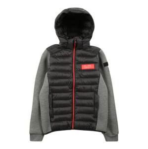 Brunotti Kids Jacke  čierna / sivá melírovaná