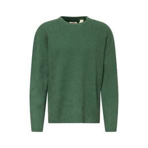LEVI'S ® Sveter 'Battery Crewneck Sweater'  zelená