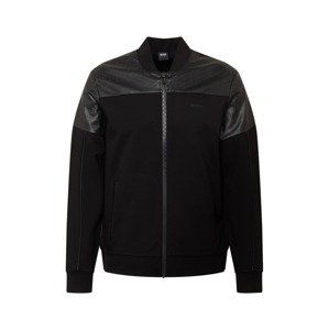 BOSS ATHLEISURE Sweatjacke 'Selux'  čierna