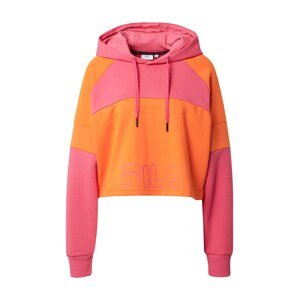 FILA Sweatshirt 'Petra'  oranžová / ružová