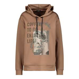 monari Sweatshirt  hnedá / brokátová / tmavozelená