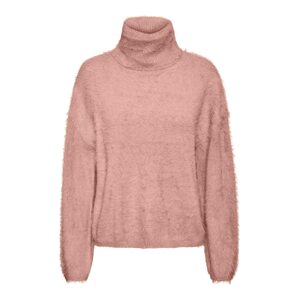 VERO MODA Sveter 'Poilu'  rosé