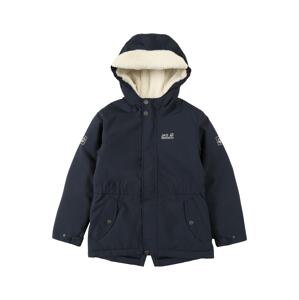 JACK WOLFSKIN Outdoorová bunda 'Cosy Bear'  tmavomodrá / sivá