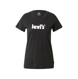 LEVI'S ® Tričko 'The Perfect Tee'  čierna / biela