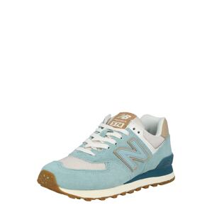 new balance Športová obuv  tyrkysová / biela / žltohnedá