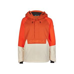 O'NEILL Športová bunda  svetlobéžová / tmavooranžová / oranžová